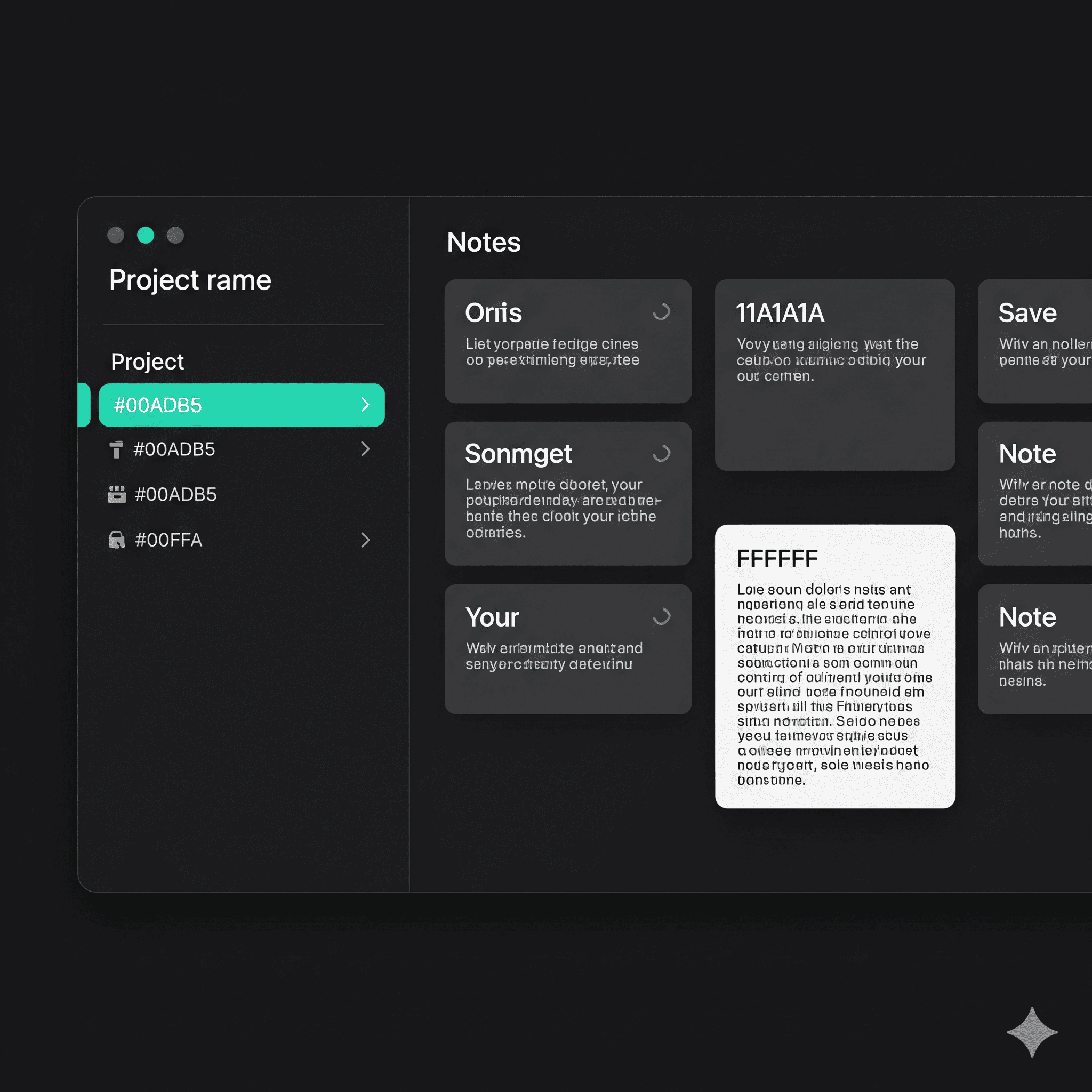Mindock App Interface - Light Mode